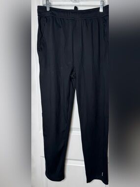 Balance Collection Black Performance Joggers pants size LG active stretch comfy